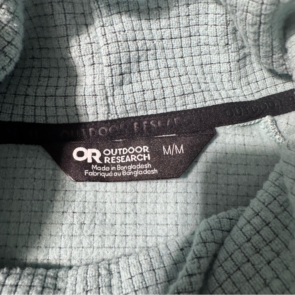 Outdoor Research Trail Mix Cowl Pullover – Sage Green – Size Medium - Picture 6 of 14